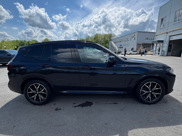 2022 BMW X3 20d xDrive III (G01) Рестайлинг, синий - вид 5