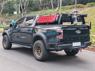 2024 Ford Ranger T6.2, чёрный, 4082127 рублей, вид 4