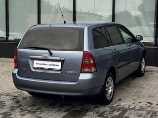 2003 Toyota Corolla IX (E120, E130), голубой, 448000 рублей, вид 5