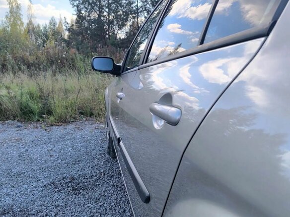 2006 Renault Megane II Рестайлинг, бежевый - вид 12