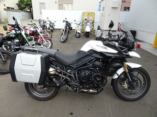 2012 Triumph Tiger 800, белый, 747000 рублей, вид 2