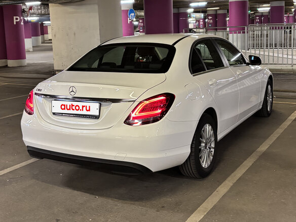 2019 Mercedes-Benz C-Класс 180 IV (W205) Рестайлинг, белый, 2900000 рублей - вид 4