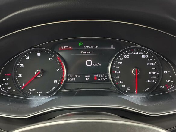 2020 Audi A6 40 TDI V (C8), чёрный - вид 8