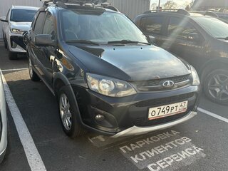 2017 Lada (ВАЗ) Kalina II, чёрный, 549000 рублей, вид 2
