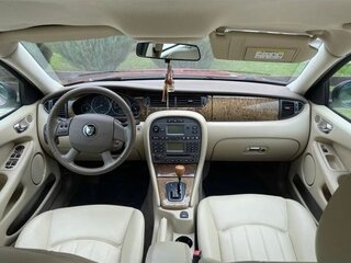 2006 Jaguar X-Type I, красный, 600000 рублей, вид 3