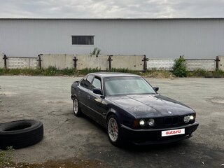 1990 BMW 5 серии 520i III (E34), синий, 290000 рублей, вид 4