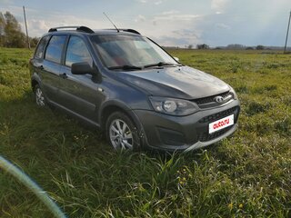 2017 Lada (ВАЗ) Kalina Cross II, серый, 630000 рублей, вид 2