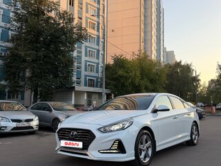 2017 Hyundai Sonata VII (LF) Рестайлинг, белый, 1649999 рублей, вид 1