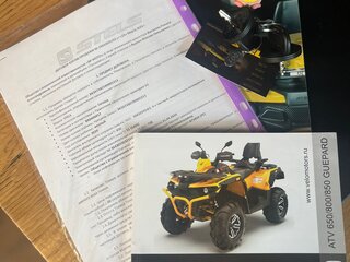 2024 Stels ATV-850 Гепард (PE), жёлтый, 1000000 рублей, вид 4