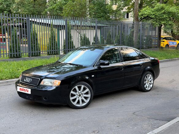 2004 Audi A6 II (C5) Рестайлинг, чёрный