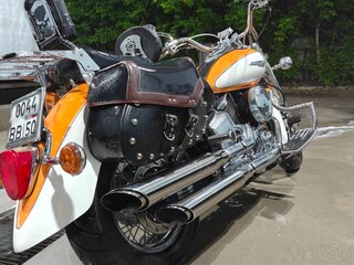2000 Yamaha XVS1100, оранжевый, 530000 рублей, вид 2