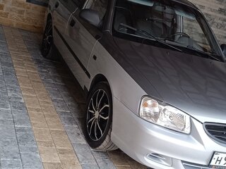 2006 Hyundai Accent ТагАЗ II, серебристый, 505000 рублей, вид 1