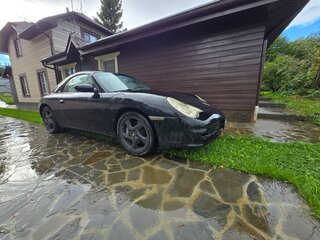 2001 Porsche 911 Carrera 4 V (996) Рестайлинг, чёрный, 3750000 рублей, вид 4