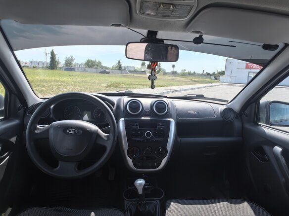 2016 Lada (ВАЗ) Granta I, синий, 320000 рублей - вид 7