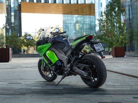 2011 Kawasaki Z 1000SX, зелёный, 575000 рублей, вид 3