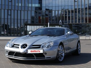 2004 Mercedes-Benz SLR McLaren, серебристый, 31850000 рублей, вид 3