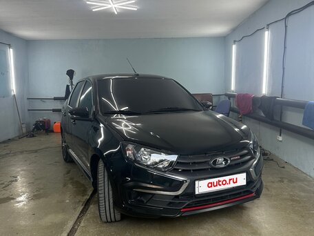 2025 Lada (ВАЗ) Granta Sport I Рестайлинг, чёрный, 1370000 рублей, вид 2