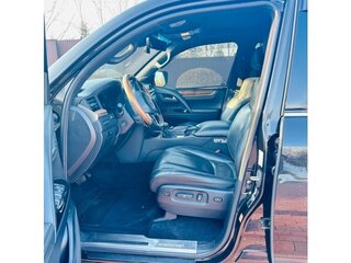 2016 Lexus LX 570 III Рестайлинг 2, чёрный, 7700000 рублей, вид 5