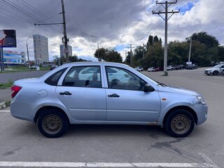 2013 Lada (ВАЗ) Granta I, голубой, 175000 рублей, вид 4