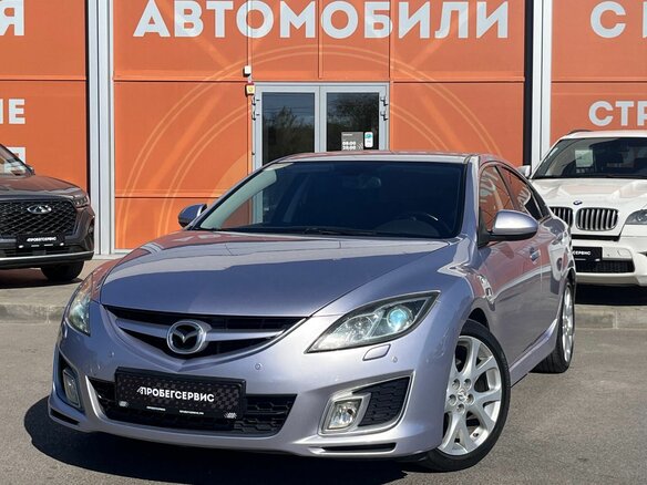 2008 Mazda 6 II (GH), серебристый, 850000 рублей