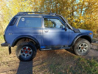 2007 Lada (ВАЗ) 2121 (4x4) I Рестайлинг, синий, 220000 рублей, вид 4