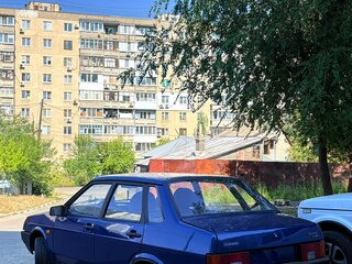 2004 Lada (ВАЗ) 21099, синий, 80000 рублей, вид 4
