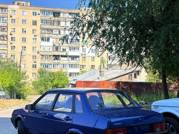 2004 Lada (ВАЗ) 21099, синий, 80000 рублей - вид 3
