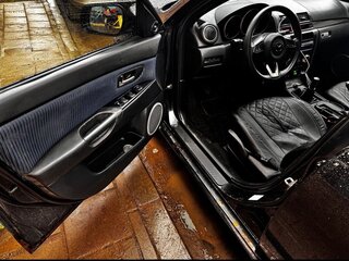 2006 Mazda 3 I (BK) Рестайлинг, чёрный, 660000 рублей, вид 1
