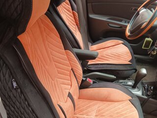 2009 Kia Rio II, оранжевый, 470000 рублей, вид 3