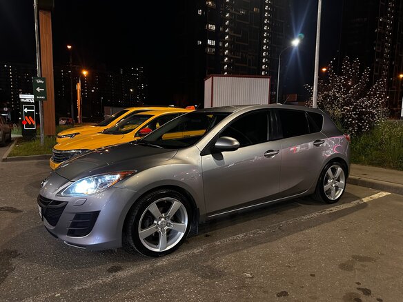 2010 Mazda 3 II (BL), серый, 1150000 рублей - вид 1