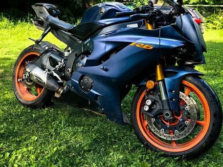 2018 Yamaha YZF-R6, синий, 650000 рублей, вид 3