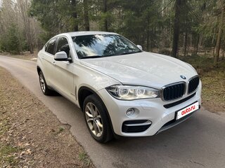 2015 BMW X6 35i II (F16), белый, 2500000 рублей, вид 3