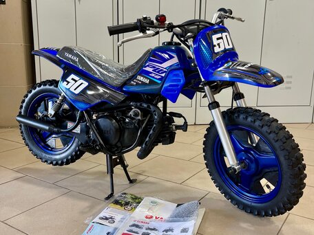 2021 Yamaha PW50/PW80, синий, 139999 рублей, вид 1