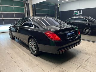 2016 Mercedes-Benz S-Класс 400 Long VI (W222, C217), чёрный, 4200000 рублей, вид 4