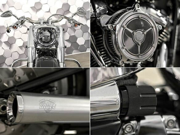 2021 Harley-Davidson Fat Boy, чёрный, 2227000 рублей - вид 9