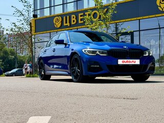 2019 BMW 3 серии 320d xDrive VII (G2x), синий, 3850000 рублей, вид 2
