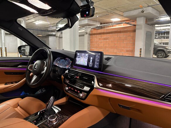 2022 BMW 5 серии 520i VII (G30/G31/G38) Рестайлинг, чёрный, 4950000 рублей - вид 10