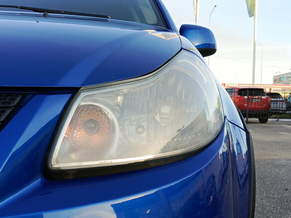 2008 Suzuki SX4 I (Classic), синий, 585000 рублей - вид 16