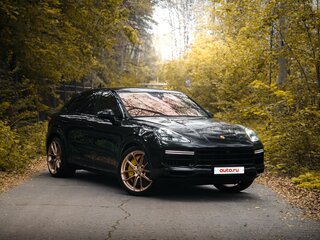 2020 Porsche Cayenne Turbo Coupé III, чёрный, 9000000 рублей, вид 4