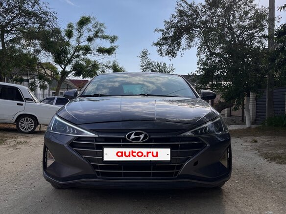 2018 Hyundai Elantra VI (AD) Рестайлинг, серый