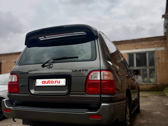1998 Lexus LX 470 II, серый, 2200000 рублей - вид 6