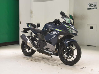 2021 Kawasaki Ninja 400, синий, 620000 рублей, вид 3