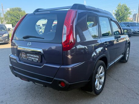 2011 Nissan X-Trail II Рестайлинг, фиолетовый, 1310000 рублей, вид 5