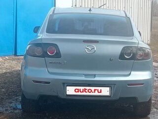 2007 Mazda 3 I (BK) Рестайлинг, серебристый, 330000 рублей, вид 2