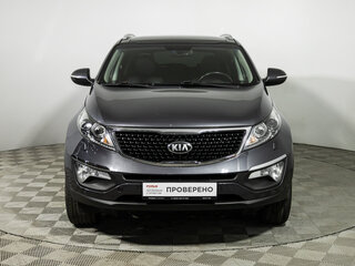 2015 Kia Sportage III Рестайлинг, серый, 1499777 рублей, вид 2