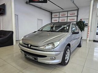 2002 Peugeot 206, серый, 349000 рублей, вид 2