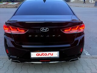 2017 Hyundai Sonata VII (LF) Рестайлинг, чёрный, 1850000 рублей, вид 5