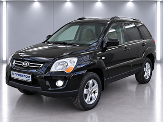 2010 Kia Sportage II Рестайлинг, чёрный, 899000 рублей, вид 1