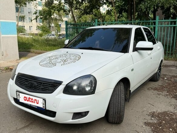 2013 Lada (ВАЗ) Priora I Рестайлинг, белый, 399000 рублей - вид 1