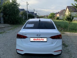 2019 Hyundai Solaris II, белый, 970000 рублей, вид 4